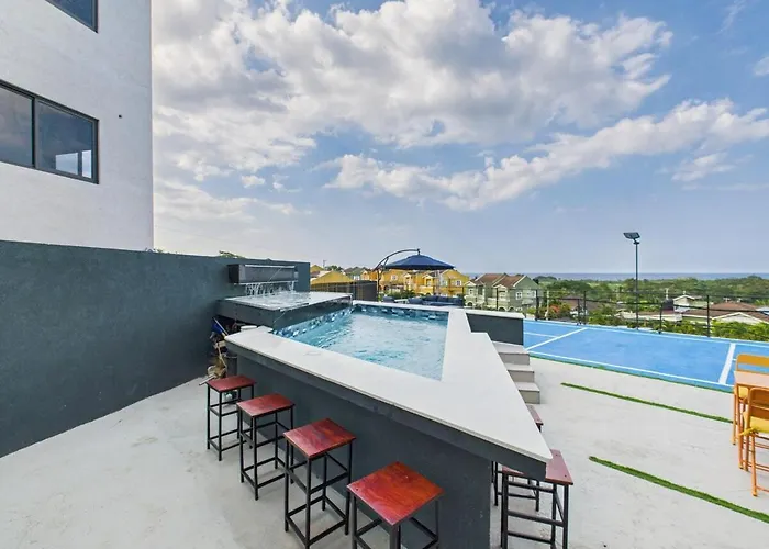 Villa Eco-luxe Ocean View Villa, Gated With Pickleball & Pool For 10